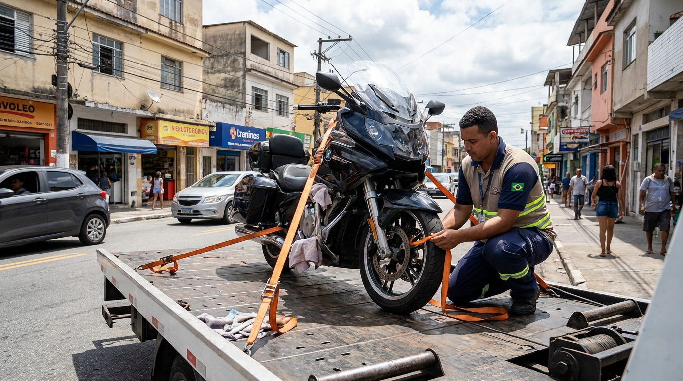 Remoção de Moto em Pane em Anápolis‑GO